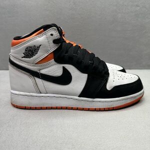 Womens 6.5 / 5Y Nike Air Jordan 1 High‎ OG Electro Orange 575441-180